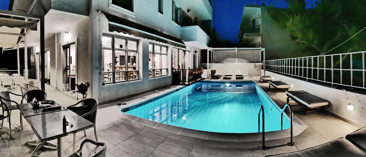 Erato Hotel Ajía Marína Kültér fotó